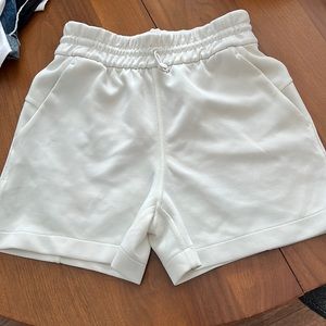 Lululemon shorts- off white- size 2